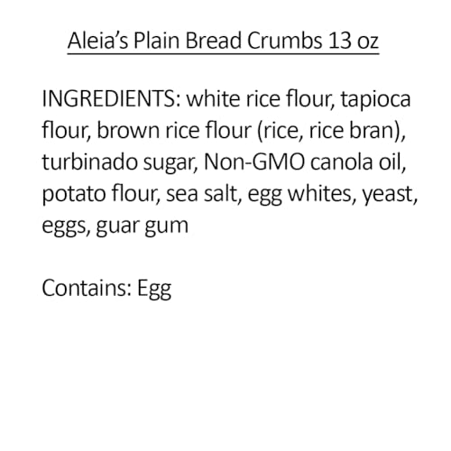image for ALEIAS BEST. TASTE. EVER. ALEIA’S BEST. TASTE. EVER. Plain Bread Cru