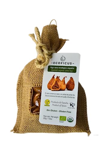 ECOFICUS Higos secos 'Calabacita' ecológicos al vacío 200g