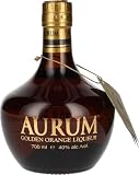 Acabado: larga duración Aurum Golden Orange Liqueur 40% Vol. 0,7l