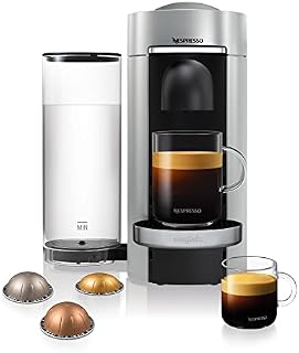Nespresso Vertuo Plus 11386 Coffee Machine by Magimix, Silver, Chrome Finish