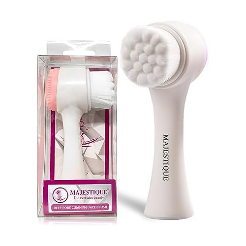 Majestique Face Exfoliator Brush Deep Pore Cleaning Facial Wash Massage