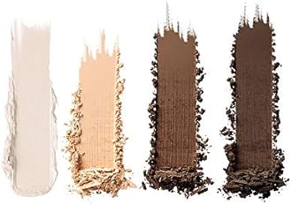 L.A. Girl Inspiring Brow Kit – Dark | Eyebrow Powder, Wax, Spoolie, Tweezer & Brush | Complete Eyebrow Shaping & Filling Kit | For Dark Hair & Indian Skin Tones