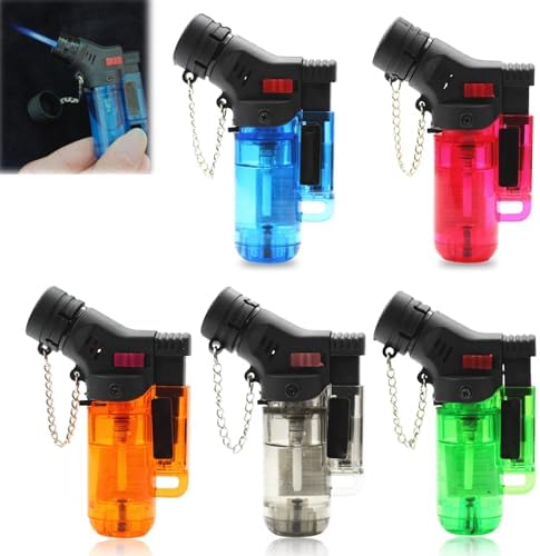 2 Briquets Tempête VVAY à 3 Flammes | Rechargeables (Gaz Non Inclus) - Métal/Plastique