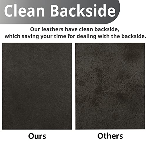 Muse Craft Flawless 12''X24'' 5-6Oz Black Tooling Leather Finished Full Grain Cowhide Leather Import A Grade Leather Hide 1.8-2.1Mm Tooling Sewing Hobby Workshop Crafting Leather #TOP2