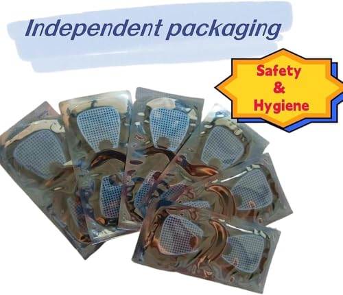 Image of Portable Rechargeable Full Body EMS Massager | Butterfly Mini Massager for Pain Relief - Neck, Shoulder, Arms, Legs | Cervical & Muscle Therapy (Pack of 5 Massager Pads)