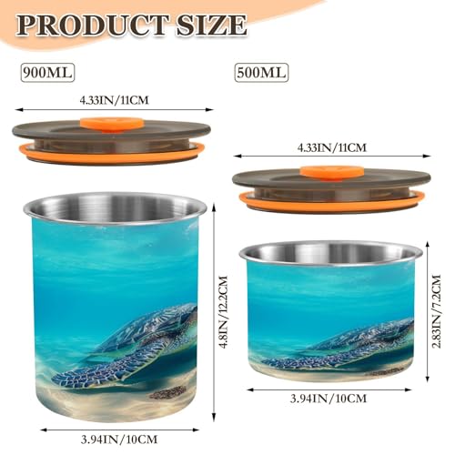 Bote hermético de acero inoxidable para café Blueangle 30oz miniatura 2