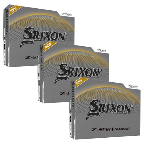 Image of Srixon Z-Star Diamond Golf Balls, Diamond 3 (36 Pack), White