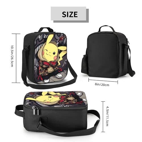 Bvbnhr Lunch Bag Women Cute Insulated Lunch Bags Aesthetic Kawaii Waterproof Fit And Fresh Lunch Box Containers For Men Adult Work Picnic #TOP1