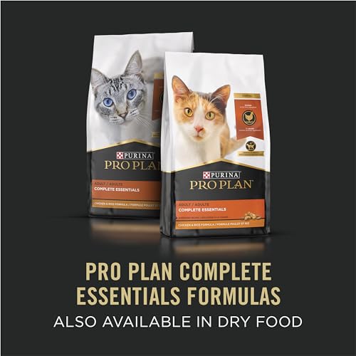Purina Pro Plan Complete Essentials Seafood Stew Entree in Sauce or Gravy Wet Cat Food, 3 oz., Case of 24