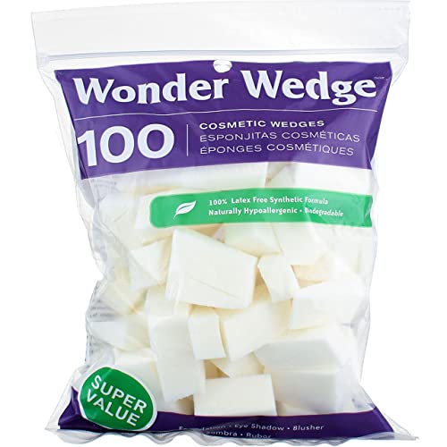 Wonder Wedge 100 Count Cosmetic Wedge (2 Pack)