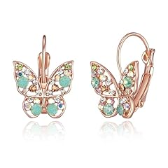 Green Opal+Aurora Borealis Crystal