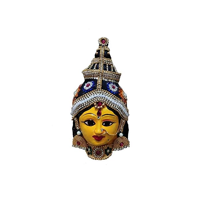Buy Varalakshmi Goddess Face Idol Ammavari Face for Pooja, MATA Mukhota
