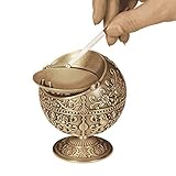 * Material de aleación de metal seleccionado, textura fuerte, talla fina, mano de obra fina, hermoso diseño de ranura, fácil de colocar cigarrillos sin quemar