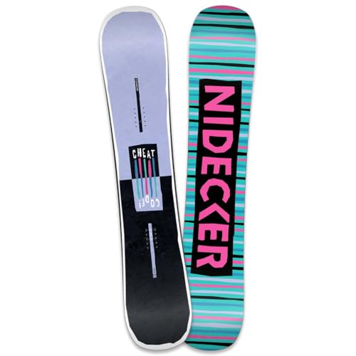 スノーボード 板 レディース 単品 NIDECKER ナイデッカー CHEAT CODE WOMAN 2026 スノボー 初心者 ハイブリッド キャンバー ボード ブランド 紫 パープル お洒落 139