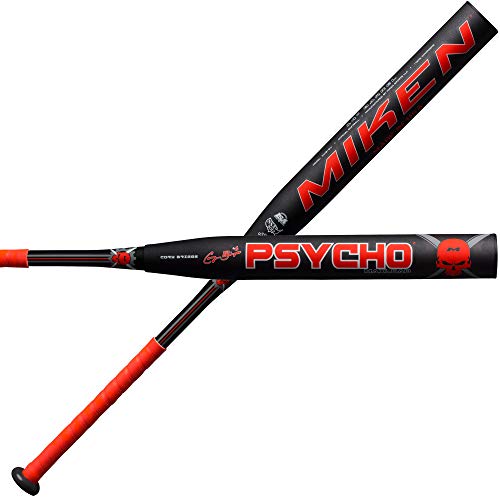 Miken 2019 Psycho Cory Briggs Signature Model USSSA Maxload Slowpitch Softball Bat, 14"