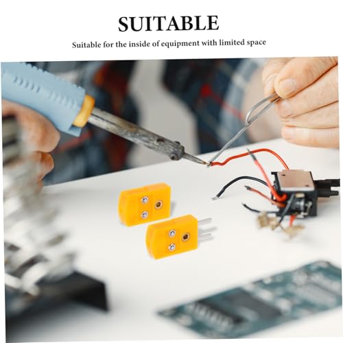 Conectores de termopar tipo K para evitar fallos de señal en el adaptador mini industrial 3