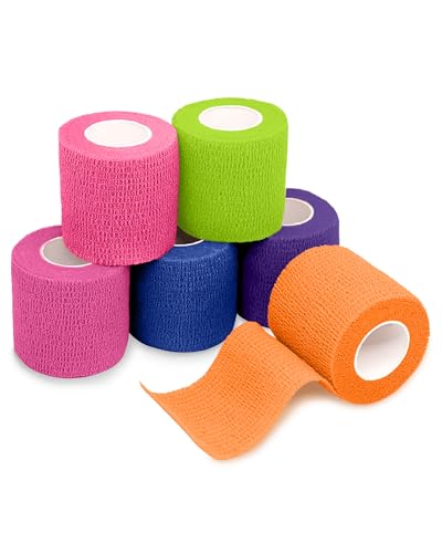 Image of FriCARE Self Adhesive Bandage Wrap, Medical Tape in First Aid Kit