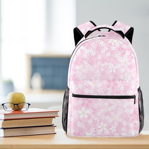 Sac à dos d'école fleuri pour accompagner la rentrée des adolescents