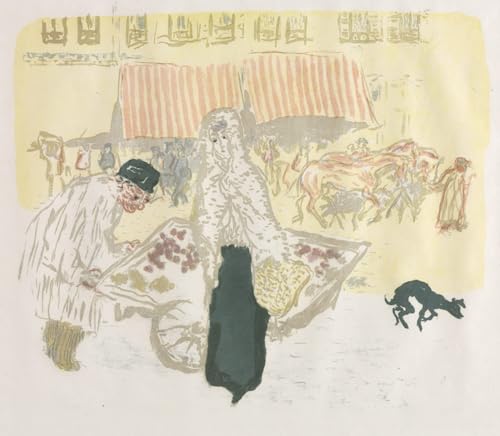 Affiche Le Costermonger de Pierre Bonnard impression sur toile 60x90cm pour salon