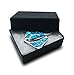 The Display Guys~ Pack of 100 Cotton Filled Cardboard Paper Black Jewelry Box Gift Case - Matte Black (2 1/8x1 5/8x3/4 inches #11)