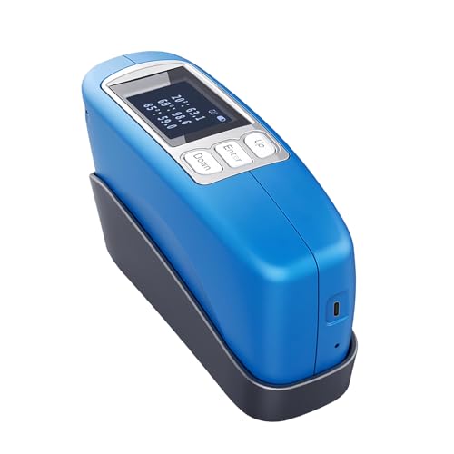 Medidor de Brillo Digital de Pequeña Apertura, Comprobador de Brillo Portátil con Función de Almacenamiento de Datos, Conectividad USB y Software Para PC, Diseño Compacto y Fácil Manejo (CS 380)