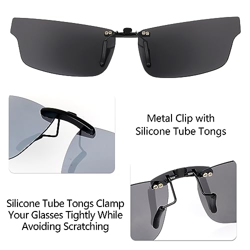 Image of Polarized CLIP-ON Sunglasses for Oakley Crosslink OX8027 53x17