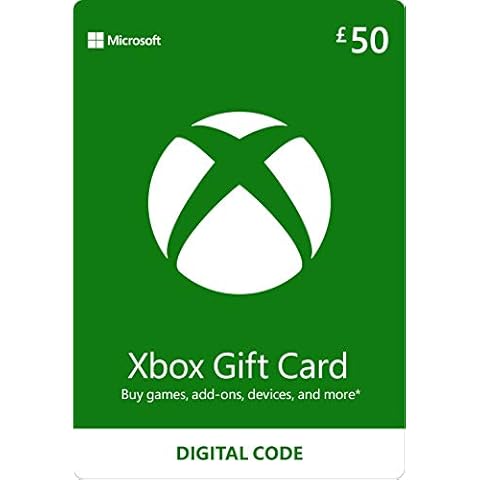 Xbox Gift Card | 50 GBP | Digital Voucher | Xbox One, Series S|X & Windows | (Download Code) Cover