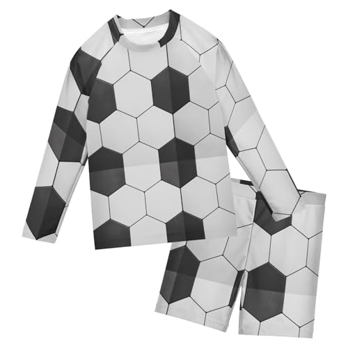 Trajes de baño con protección solar manga larga para niños y protección UV Copa del Mundo