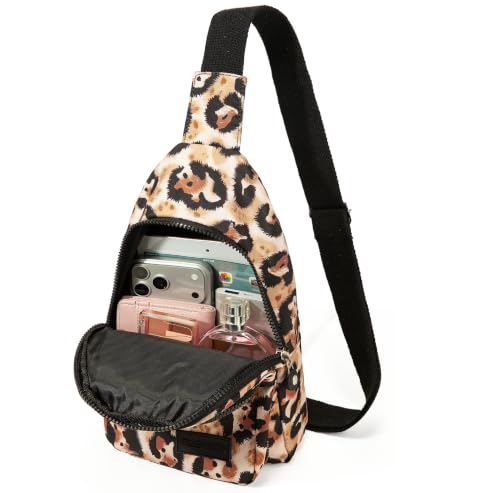 Image of Banelu Small Sling Backpack Crossbody Bags for Women Men, Sling Bag Cross Body Bag Fanny Packs Crossbody Purses