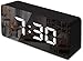 Produktbild JSTH Digitaler Wecker, LED Digital Wecker Spiegel USB Reisewecker mit Snooze/Temperatur/Datum 12/24 Stunden für Schlafzimmer Büro Nacht Kinder und Erwachsene