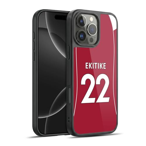 Protection antichoc iPhone 16 Pro Max Liverpool maillot Hugo Ekitiké