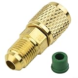 [Conversione HVAC] Questo adattatore in ottone converte filettature SAE maschio da 5/16