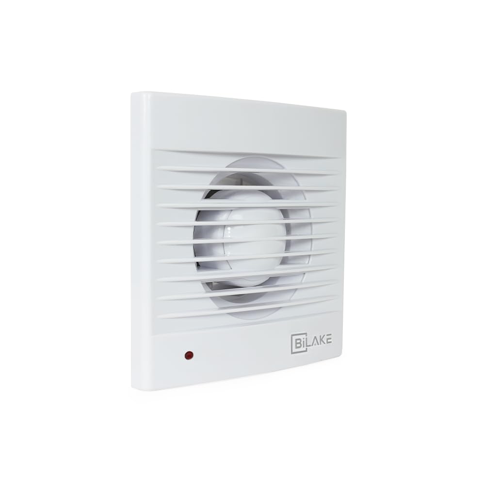 Bilake Extractor de baño silencioso 80mm 11W. Libre de humedad y olores