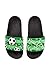 Produktbild Dedoles Badeschuhe viele lustige Designs Bücher Kaffee Katze Party Pizza Dackel Fuchs Panda Delfin Geschenk, Farbe: Fußballplatz, Gr.: 32 EU
