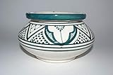 Marrakech Accessoires Marokkanischer Aschenbecher Keramik Windascher Orient XXL - 905681-0125