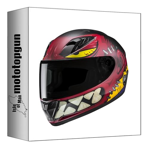 Casque intégral de protection HJC Y10 Frank MC1SF MotoTopGun M