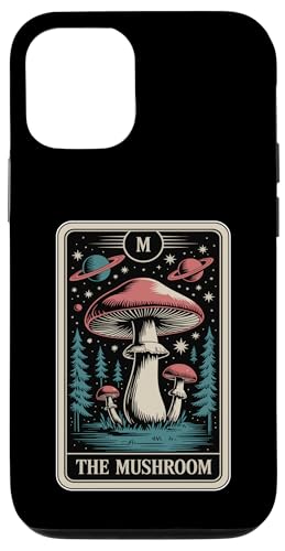 The Mushroom Tarot Card Cottagecore �ʔ����L�m�R���D�� �X�}�z�P�[�X iPhone 12/12 Pro �p