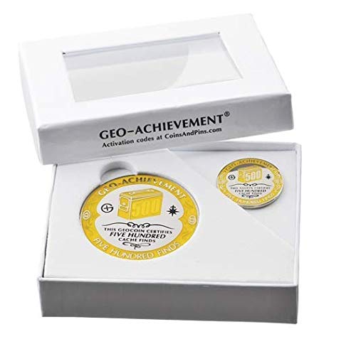 Geocoins für Liebhaber - 5000 caches found - a coin for your Geocaching milestones