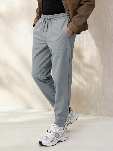 Image of DAMENSCH Men's Microfibre, Ultra-Lightweight, Durable, 4-Way Stretch Araam Joggers