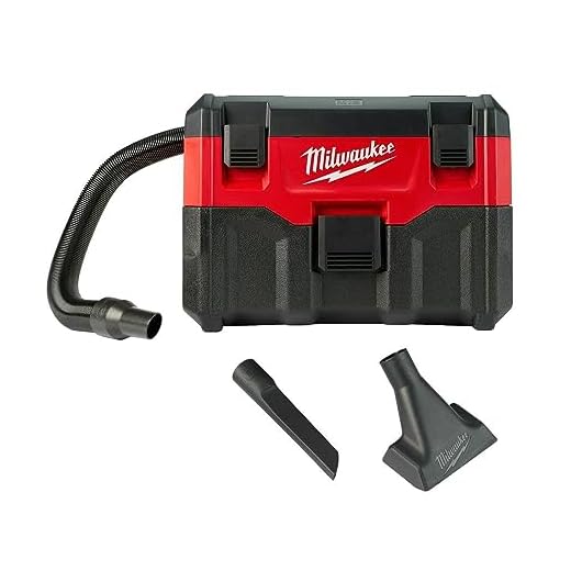 Milwaukee Electric Tool 0880-20 Cordless Lithium-Ion Wet/Dry Vaccum Cleaner, 15.75" x 22.5" x 11.5"
