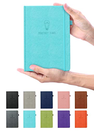 LUX Productivity Planner UNDATED – Best A5 Undated Diary 2020 (Organiser) with Daily