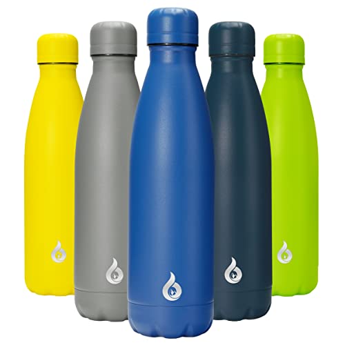 Image of BJPKPK 17oz Stainless Steel Water Bottles Sports Insulated Water Bottle,Blue