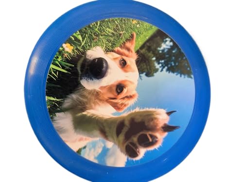 Personalized Photo Flying Disc, Custom Family Pet Portrait Picture Disc, 10.8 Inch Diameter, Multi-Color, Gifts for Various Occasions