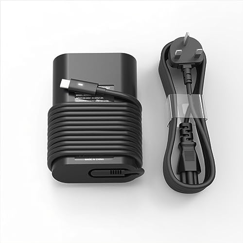 45W 65W USB C Laptop Charger for Dell Latitude 5420 7410 7420 5520 5530 5540 7330 7340 7430 7530 7440 7320 7390 5430 5320 5440 3440 3540, XPS 13,Chromebook 3100,Fast Type C Computer Power Cord Adapter