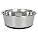 Ourpets 2040012478 9 Cup Stainless Steel No-Slip Bowl