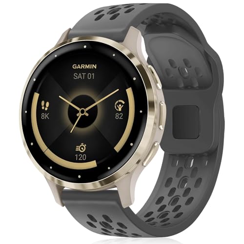 Strisinho ʋCoh Garmin Venu 3S/Venu 2S/Vivoactive 4S/Vivomove 3SΉ 18mm VRvXgbv \tgpXgoh Garmin Forerunner 255S/255S Mu