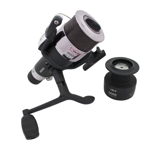 Ultra Fishing Freespool/Baitrunner Reel Size with Free Line - Carp Pike Coarse G
