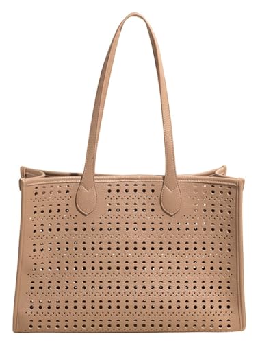 2 Pcs Hollowed Hobo Bags Women Trendy PU Leather Underarm Shoulder Bag Crossbody Purse Beach Travel Tote Handbag 2025