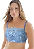 Comfort Choice Women's Plus Size Bra, Lace Soft Cup Camisole