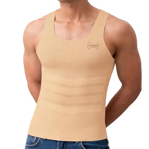 Image of dermawear Men Breezeology Zenrik Everyday Shapewear Vest for Chest and Abdomen